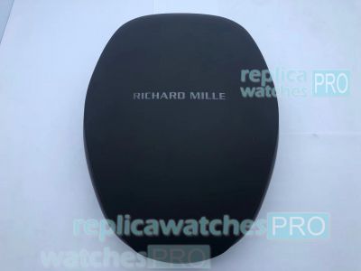 Richard Mille Watch Travel Case Black Box with Booklet